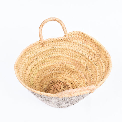 Mini Grey Sequin Basket ✨ - Chic Sparkling Tote for Gifts & Everyday Elegance